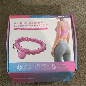 Smart Fitness Hula Hoop - Pink